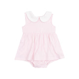 Stripe Classic Pink Peter Pan Bubble