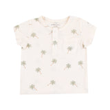 Palm Trees Henley + Short Set
