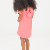 Terry Full-Zip Cover Up - Bubblegum Pink
