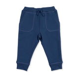 Solid Insignia Blue Jogger Pant