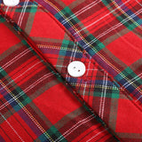 Christmas Plaid Tartan Boy Dress Shirt