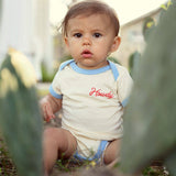 Howdy Vintage Ringer Onesie