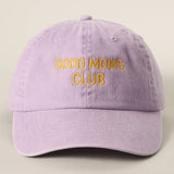 Good Moms Club Embroidered Baseball Cap