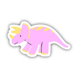 Pink Dinosaur Sticker