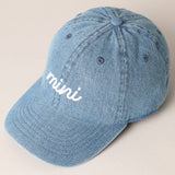 Mini Embroidery Cap