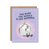 Dancing Disco Jelly Birthday Card