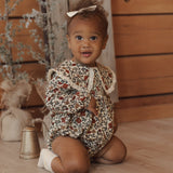 Fern Romper - Holiday Floral