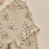Ruffle Sweatshirt - Big Daisy