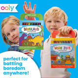 Dinoland Carry-Along Coloring Book Set