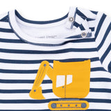 Digger Collection Long Sleeve Romper