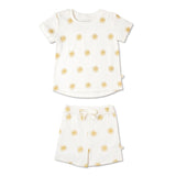 Summer Sun Organic Tee & Shorts Set