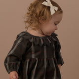 Freya Romper - Holiday Plaid
