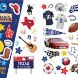 500 Stickers: Texas