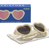 Sweet Cream Polarized Heart Sunglasses