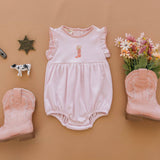 Boots and Blooms Bubble - Pink