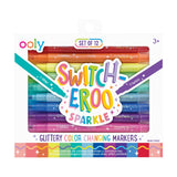Switch-eroo! Sparkle Color Changing Markers Set