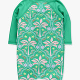 One Piece Rash Guard Swimsuit - Coconut Cabana