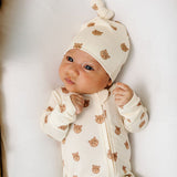 Teddy Zipper Footies