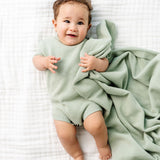 Knit Onesie - Sage