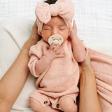 Knit Onesie - Petal