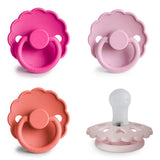 FRIGG Rosy Romance Silicone Pacifier Pack