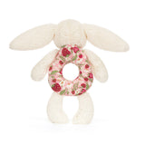 Blossom Cream Bunny 'Berry' Ring Rattle