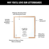 Whiteboard Magnetic 15x15 Slate