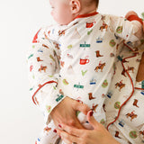 Austin Holiday Zipper Pajama