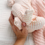 Harper Ribbed Zipper Footies
