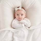 White Pointelle Layette Gift Set - Newborn