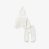 White Pointelle Layette Set - Preemie