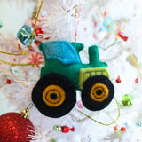 Tractor Felt Ornament