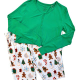 Holiday Cookie Adult Pajama Set