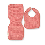 Reversible Bib + Burp Set - Watermelon