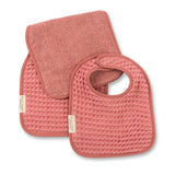 Reversible Bib + Burp Set - Watermelon