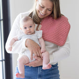 Reversible Bib + Burp Set - Watermelon