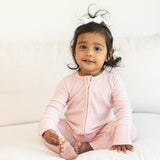 Blush Zip Fit & Beanie Set