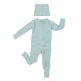 Fog Rib Zip Fit & Beanie Set