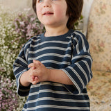 Leith Waffle Tee - Dreamer Stripe Captain