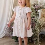 Dahlia Dress - Posy Milk