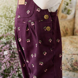 Blair Overall - Cherry Fig