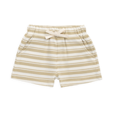 Wesley Striped Short - Hay + Cloud