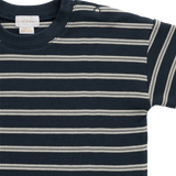 Leith Waffle Tee - Dreamer Stripe Captain