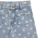 Theodora Pant - Tully Floral Denim