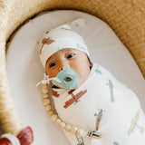 Knit Swaddle Blanket (Multiple Styles)