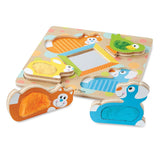 Touch and Feel Puzzle: Peek-a-Boo Pets