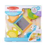 Touch and Feel Puzzle: Peek-a-Boo Pets
