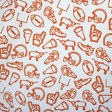Kickoff Polo Short Sleeve Romper - Burnt Orange