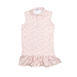 Kickoff Polo Sleeveless Dress - Burnt Orange