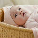 Knotted Baby Hat - Pink Blossom